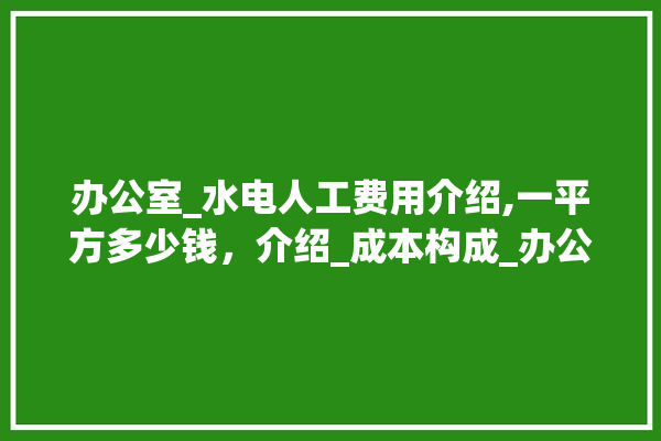 办公室_水电人工费用介绍,一平方多少钱，介绍_成本构成_办公室_水电人工多少钱一平方 卫浴